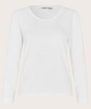 Masai Creama Jersey Top White
