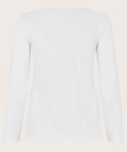 Masai Creama Jersey Top White
