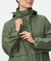 Masai Thrud Raincoat Beetle Green