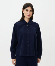 Masai lrithiel Corduroy Shirt Navy