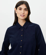 Masai lrithiel Corduroy Shirt Navy