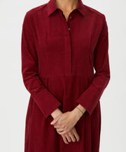 Masai Nayo Corduroy Dress Tibetan Red