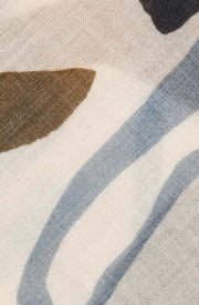 Masai Albuna Wool Scarf Proven Blue