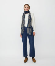 Masai Arlonia Wool Scarf Proven Blue