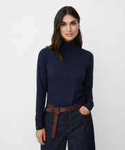 Masai Brooklyn High Neck Top Navy