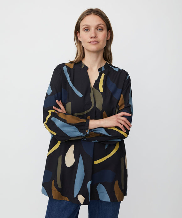 Masai Genevra Tunic Proven Blue Print