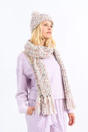 Molly Bracken Knitted Scarf Multi-colour