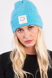 Molly Bracken Knitted Beanie Blue