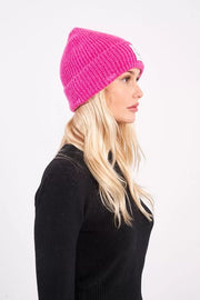 Molly Bracken Knitted Beanie Pink