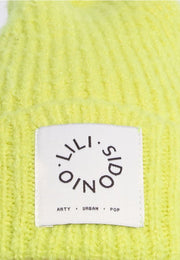 Molly Bracken Knitted Hat Lime Green