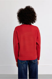 Molly Bracken Knitted Sweatshirt Red