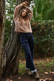 Molly Bracken High Waist Jeans Dark Denim