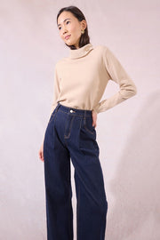 Molly Bracken High Waist Jeans Dark Denim