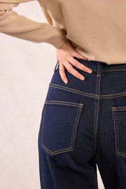 Molly Bracken High Waist Jeans Dark Denim