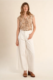 Molly Bracken Trousers White
