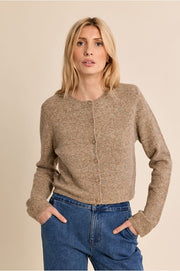 Molly Bracken Knit Cardigan Camel