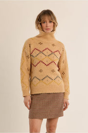 Molly Bracken Houndstooth Mini Skirt