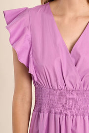 Molly Bracken Dress Lilac