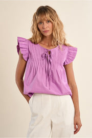 Molly Bracken Blouse Lilac