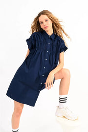 Molly Bracken Navy Shirt Dress
