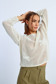 Molly Bracken Knitted Sweater Off-white