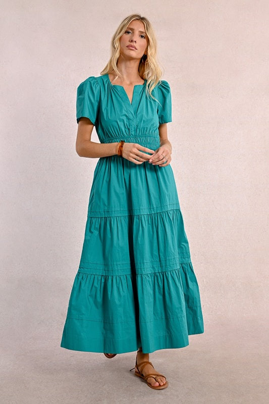 Molly Bracken Dress Teal