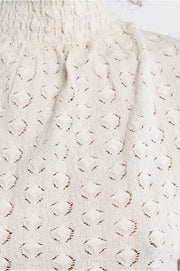 Molly Bracken Victorian Top White