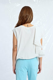 Molly Bracken Top White