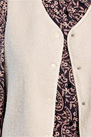 Molly Bracken Knit Vest Off-white
