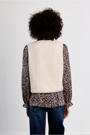 Molly Bracken Knit Vest Off-white