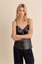 Molly Bracken V-neck Cami Gun Metal
