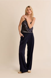 Molly Bracken V-neck Cami Gun Metal