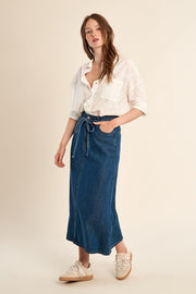 Molly Bracken Broderie Anglaise Shirt Off-white