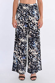 Molly Bracken Pants Black Abstract Print