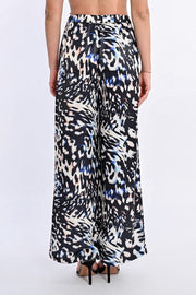 Molly Bracken Pants Black Abstract Print