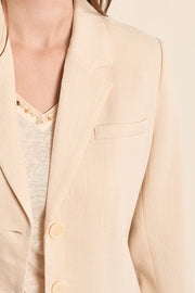 Molly Bracken Blazer Off-White