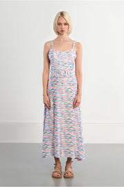 Molly Bracken Dress Geo Print Multi