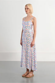Molly Bracken Dress Geo Print Multi