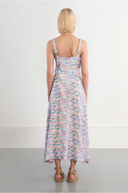 Molly Bracken Dress Geo Print Multi