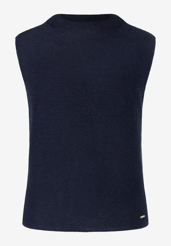 More & More Knitted Vest Navy