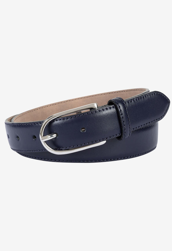More & More Leather Belt Navy