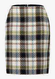 More & More Check Pattern Short Skirt Multi