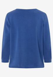 More & More Sweatshirt Blue