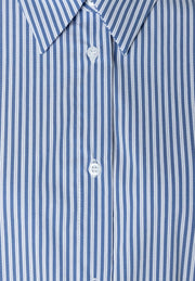 More & More Striped Cropped Blouse