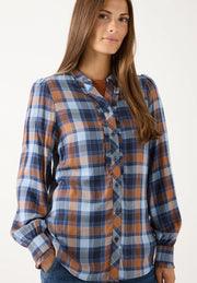 More & More Check Blouse