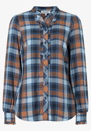 More & More Check Blouse