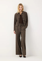 More & More Glen Check Blazer