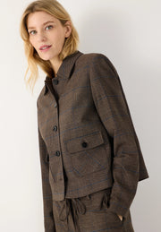 More & More Glen Check Blazer