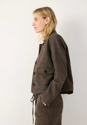 More & More Glen Check Blazer