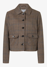 More & More Glen Check Blazer